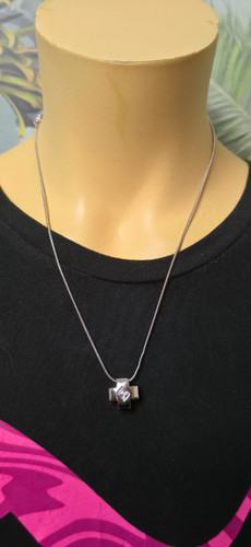 Goth kette silber damen - kette,