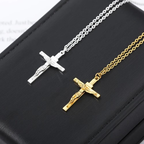 Edelstahl kreuz jesus - kreuz,
