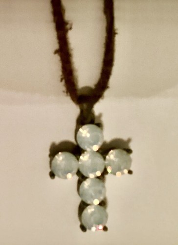 Vintage kette wildlederkette - vintage,