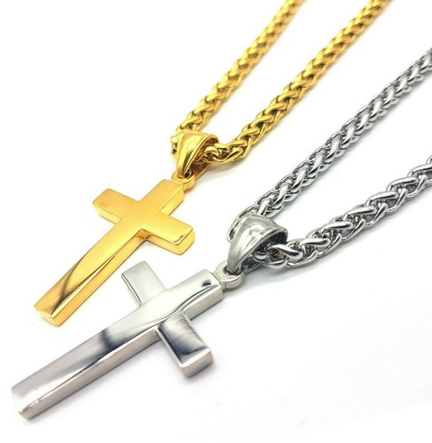 Edelstahl kreuz anhänger mit - anhänger,