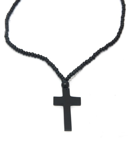 Rosenkranz halskette mit - halskette,