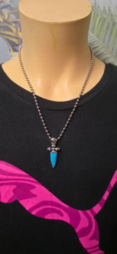 Goth kette silber damen herren - silber,