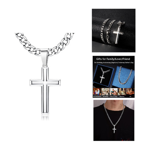 Kreuz kette silber 925 - kette,