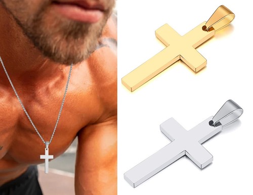 Herren halskette kreuzkette - halskette,