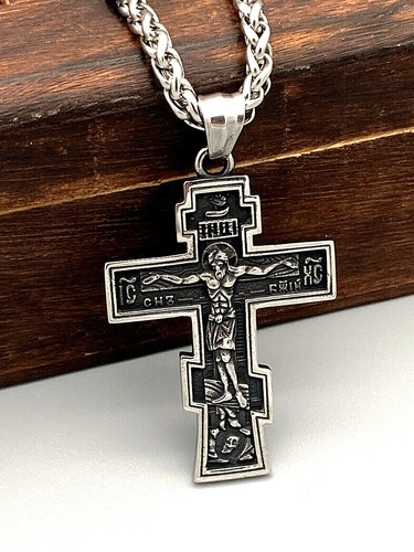 Edelstahl anhänger kreuz - anhänger,