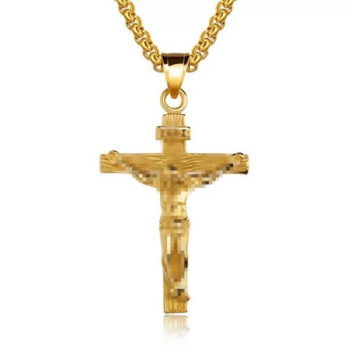 Kreuz halskette herren - halskette,