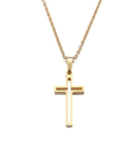 Kreuz anhänger anker - anhänger,