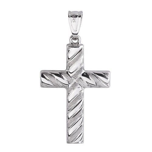 Anhänger kreuz sterling - kreuz,