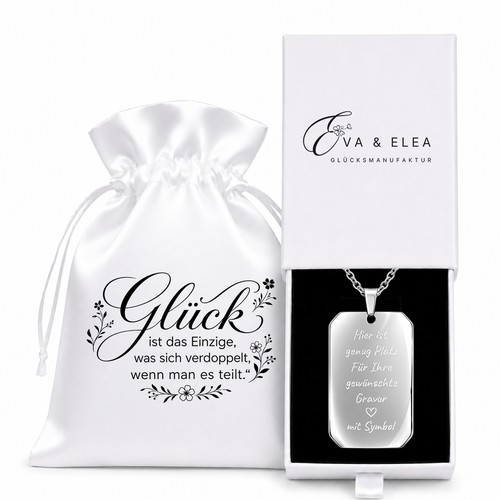Kette mit gravur geschenk - mit,