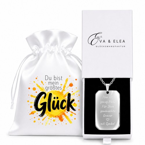 Kette mit gravur - mit,