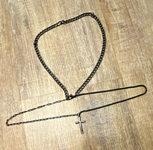 Silberne halskette mit - halskette,