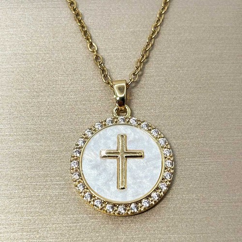 Kreuz halskette anhänger - kreuz,