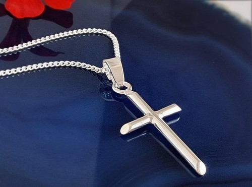 Kreuz anhänger silber 925 - silber,