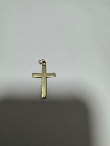 Gold anhänger 333 - kreuz, 2,1