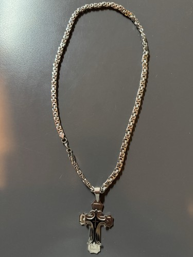 Panzerkette kreuz massiv - 4,
