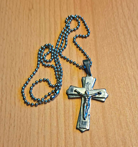 Halskette kreuz anhänger - halskette, kreuz-anhänger