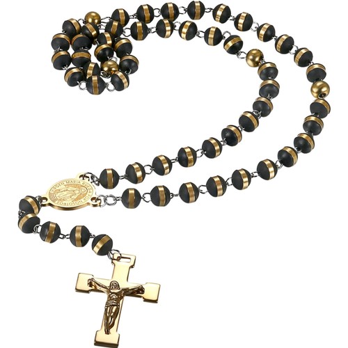 Rosenkranz halskette kreuz - rosenkranz,