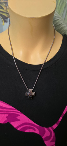 Goth kette silber damen - goth,