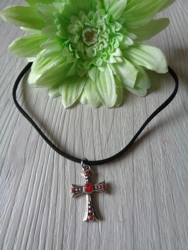 Einfache veloursleder choker - einfache,