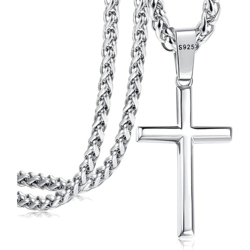 Kreuzkette 925 silber - kreuzkette,