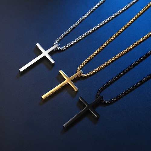 Herren damen kreuz halskette - damen,