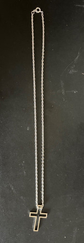 Kette mit kreuz - kette,