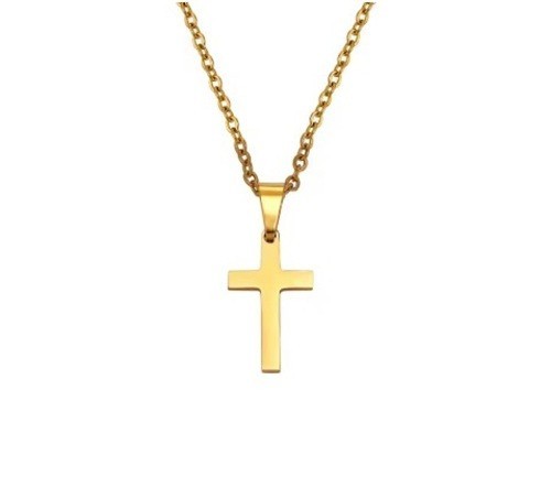 Kreuz halskette damen herren - kreuz,