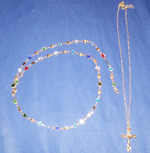 Halskette gliederkette mit - halskette:,